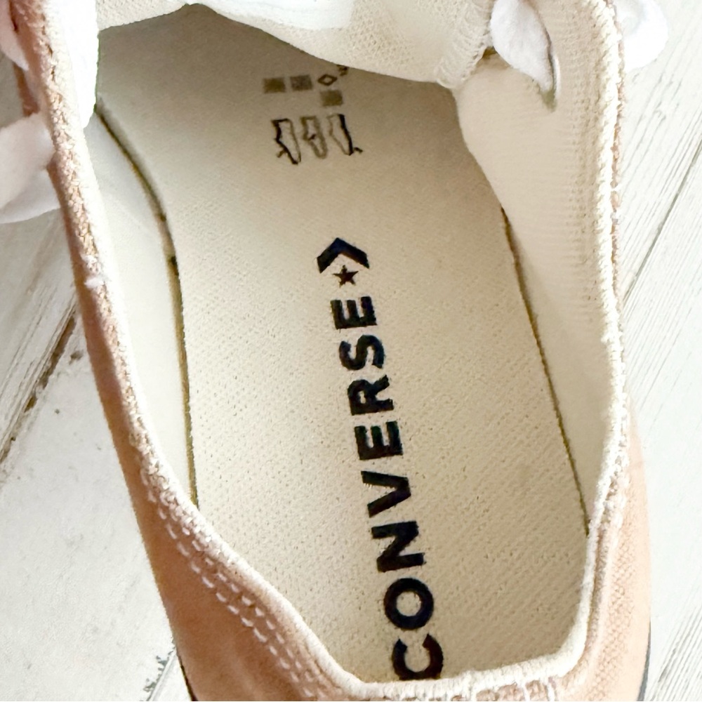 Converse Chuck Taylor All Star Low Top Hot Tea Tan Sneakers Men 5 / Women 7 - Picture 13 of 15